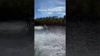 Standup JetSki in the fall | CT River Run