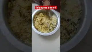 Chiken Dum Biryani  #trending #food #viral #india #telangana #kcr #new #style #latest