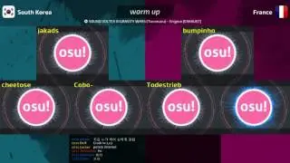 osu!mania 4K World Cup 2016 - Semifinals Part 1