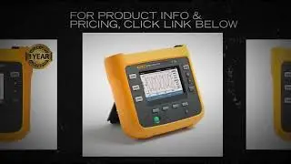 Fluke 1738 Three Phase Power Quality Logger Analyzer