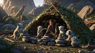 They Took Away Every Shelter Option — The Human Used Knowledge, Worked with Nature, and Built a Home
