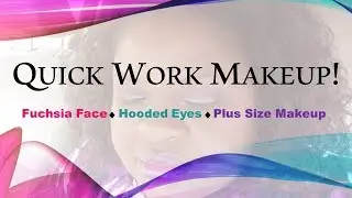 Work Makeup | Easy, Quick, Hooded Eyes, Round Face | The Diva Pain Warrior