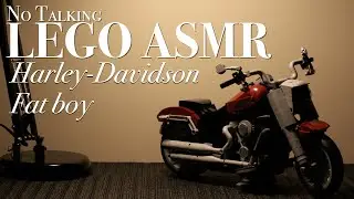 LEGO ASMR No Talking Build LEGO Creator Expert Harley-Davidson® Fat Boy® #10269