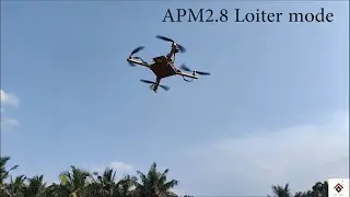 Apm Drone Loiter mode in action #shorts