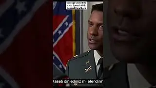 Courage Under Fire - Nat Speech With General Hershberg #shorts #denzelwashington