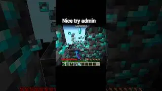Minecraft Admin Trolls X-Ray User 😭 #minecraft #minecraftshorts #minecraftxray  #admintroll  #gaming