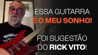 A nova guitarra de Andr&eacute; Christovam