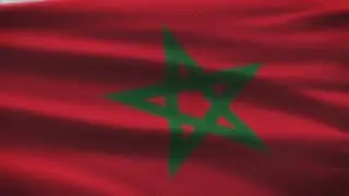 Morocco Flag - Loopable Background Free Download