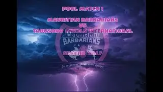 Mauritian Barbarians Pool Game 1 29 Nov 2024 2nd Half