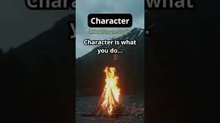 Character is Key! #authenticity #facts #lifeimprovement