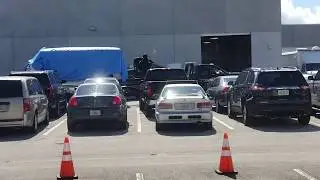 Cesar Sayoc Jr. Van at FBI building
