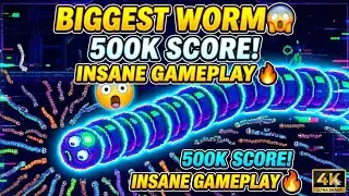 🔴 LIVE Worms Zone | Aaj Record Tutega 😈🐍