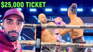 Я купил билет на бой Эндрю Тейта против Чейза Демура за 20 000 долларов!!!
