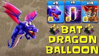WAR TH 14! Dragon Bat Attack Strategy | COC INDONESIA