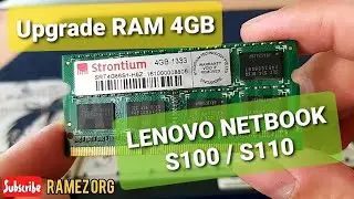 LENOVO IDEAPAD S100 S110 - RAM Upgrade To 4GB 1333 MHz / 10600 - Watch Before You Buy New RAM Memory