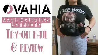 OVAHIA ANTI-CELLULITE LEGGINGS | TRY ON HAUL & REVIEW | IAmNikkieG