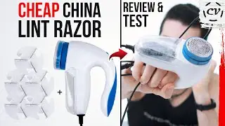 Cheap China Lint Razor Review & Test ($8 AliExpress Lint Remover)