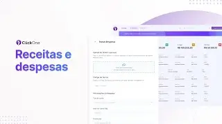 Receitas e despesas | ClickOne