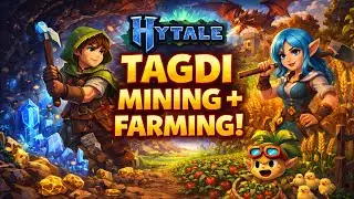 Hytale Live &ndash; Day 2 | Mining, Farming & Progress Continues