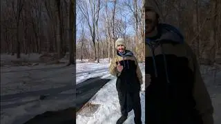Welcome home Cale Leiviska!   #discgolf #ace #winter