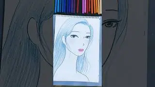 Oddly Satisfying Line Art#art #drawing #sketch #portraitdrawing #facedrawing #lineart