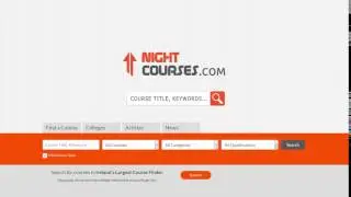 Nightcourses.com - Ireland's largest course finder