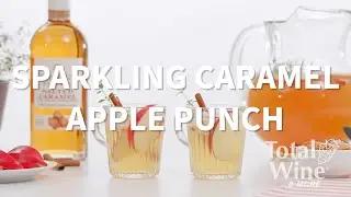 Sparkling Caramel Apple Punch Cocktail Recipe