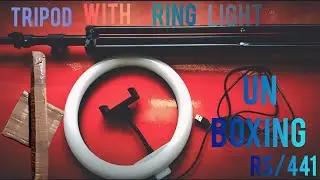 Tygot 12 inch Ring Light 7 Feet Stand Un boxing #Rs /441# meesho per
