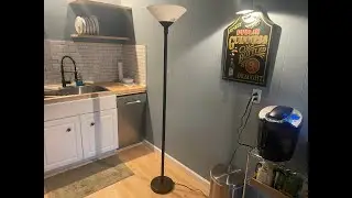 In Hand Review of LIGHTACCENTS Black Metal Floor Lamp