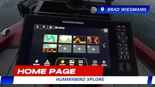 Everything you need to know about the Humminbird XPLORE Home Screen