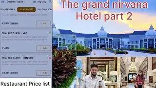 The grand nirvana vlog (Part 2) Bareilly #nirvana #hotel #vlog #bareilly #restaurant #myfirstvlog
