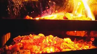 نار موقدة 5 ساعات للنوم والاسترخاء | Cozy Fireplace 5 Hours Relaxing Fire Sounds