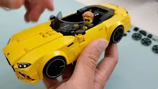 Lego Speed Champions 76924 Mercedes-AMG SL 63 Building Timelapse 😎🚘⚡️