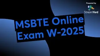 MSBTE Online Exam W-2025