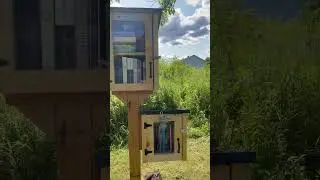 Our free library is now operational ✅ #flowerbook #flowerstories #freelibrary #freebooks #akwesasne