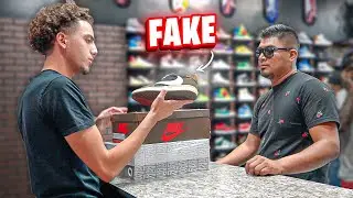 Он пытался продать две поддельные пары Jordan!