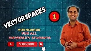 Vectorspaces | Sem4 |EXTC|VLSI| ECS🔥Mayur Sir ⭕#engineering #sem4#math #mu