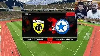 ΑΕΚ - Ατρόμητος | 20/4/16 | PES 2016 ProGamerZ Patch