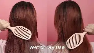 Tangles? Gone in Seconds with the Luxe Pink Vent Brush &mdash; Effortless Glide, Every Time 💗
