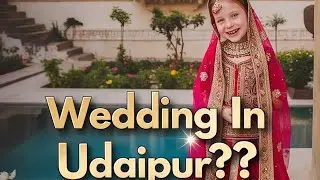 Join me for my cousin's wedding PART [1/7] UDAIPUR VLOG