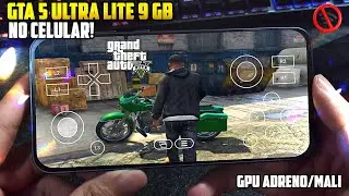 Saiu! GTA V LITE 9GB EM CELULARES FRACOS!? Teste Surpreendente no WINLATOR + Config
