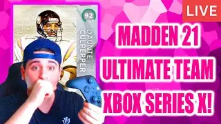 MADDEN 21 XBOX SERIES X GAMEPLAY! MADDEN 21 ULTIMATE TEAM!