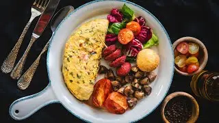 Italian Omelet Recipe / How to make Italian Omelet on the pan