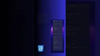 Glass morphism website #html #css #python #coading #viral #coder #programming #javascript