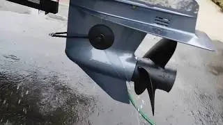 Pontoon Boat with New OEM Yamaha Lower Final 1 9 17