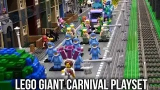 Lego Giant City Carnival Parade Playset with Railway and Skyscraper | Oeiras Brincka