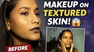 This is how makeup looks on textured skin --- & that's okay ✨ | Makeup on textured skin 