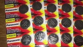 Panasonic Lithium Battery CR2016 / 5BE 3V review