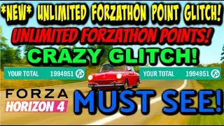 *NEW* BEST UNLIMITED FORZATHON POINT GLITCH in Forza Horizon 4!