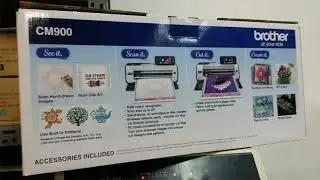 Brother ScanNCut CM900 Machine in action